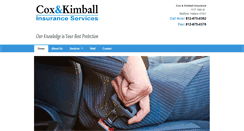 Desktop Screenshot of coxkimball.com